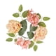 thumbnail image 3 of Anillos de Velas Artificiales Coronas Anillos de Velas Decoración Colgante Artificial para El Hogar Anillos de Velas Coronas para Puerta de Mesa Hallo , Rosado, 3 of 5