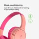 thumbnail image 3 of Auriculares inalámbricos Belkin SoundForm Mini Kids con micrófono, color rosa, 3 of 7