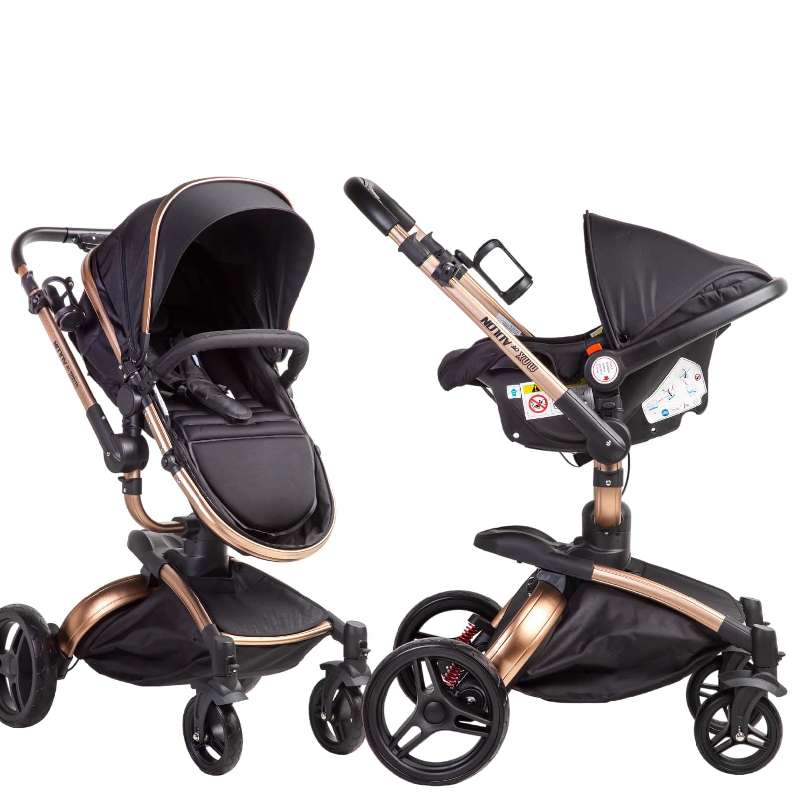 Coche Max Of Aulon 360 Silla De Auto Black 3 En 1 | Lider