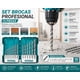 thumbnail image 2 of Set de Brocas para Metal TOTAL 15 Piezas HSS M2 | Alta Precisión Profesional, 2 of 2