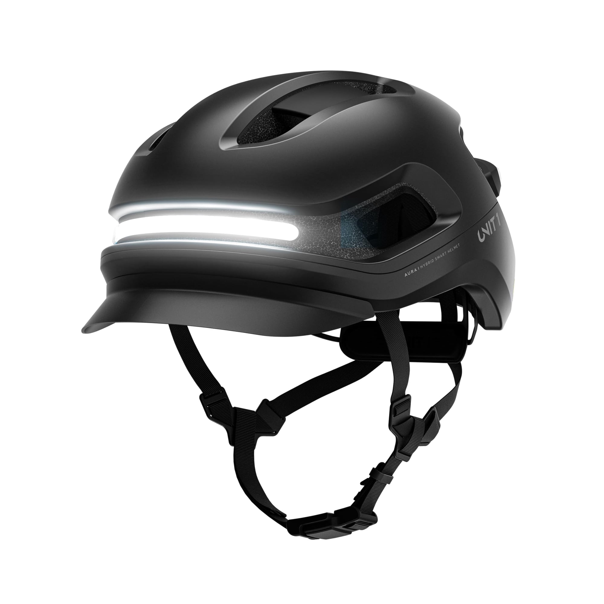 Casco Inteligente Para Bicicleta Eléctrica Unit 1 Aura Con Mips Safety Blackbird