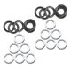 thumbnail image 2 of 24 PCS Aleación Redondo Spring Snock Ganchos Clip Bolso Bolso Strap Strap, 2 of 4