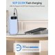 thumbnail image 5 of Power Bank aonidi 20000 mAh con cables integrados – Azul, 5 of 9