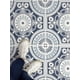thumbnail image 4 of Baldosas FloorPops Ezra de vinilo azul 30 x 30 cm (10 baldosas), 4 of 6
