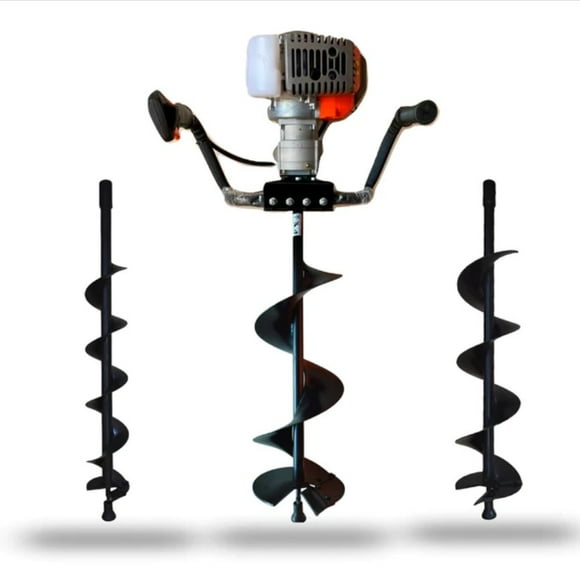 Ahoyadora Barreno Motor 52,7cc + 3 Brocas 10, 15 y 20cm