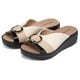 thumbnail image 2 of Zueco Mujer Anabela SPA Negro/Marfil Piccadilly, 2 of 3