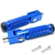 thumbnail image 1 of Posapiés plegables para motocicleta VUOZIP M8 de aluminio azul, 1 of 7