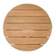 thumbnail image 4 of Mesa lateral Zuo Zahara de madera maciza de acacia natural 40 x 40 x 40 cm, 4 of 9