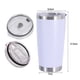 thumbnail image 2 of Termo para coche de 600 ml con tapa, termo de acero inoxidable, termo de doble capa, 2 of 5