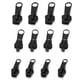 thumbnail image 1 of Kit de reparación de cabezales de cremallera universal de 12 piezas para chaquetas, vaqueros, pantalones, abrigos y carteras., 1 of 8