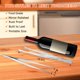 thumbnail image 3 of Pinzas de cocina Achiwish 30 cm, juego de 2, acero inoxidable, 3 of 6