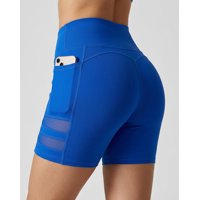 Flix Spa - Short Yoga Mujer Suplex Nitro Con Bolsillo Estilo Moderno -A352