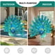 thumbnail image 4 of SCULPTURE Autodaya 69 cm Escultura de metal de pavo real para jardín, 4 of 8