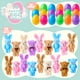 thumbnail image 2 of Huevos de Pascua prerellenos JOYIN con animales de peluche, 18 unidades, 2 of 9