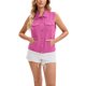 thumbnail image 2 of INSPIRE CHIC Chalecos de Mezclilla para Mujer con Botones Lavados para Regreso a Clases Chalecos de Jean sin Mangas con Bolsillos Fucsia M, 2 of 4
