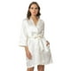 thumbnail image 2 of Bata Satín Liso Kimono | Elegancia Relajada, 2 of 3