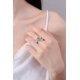 thumbnail image 5 of Anillos de Moissanita de Oro Blanco de 18K de 2-5 Uds para Mujer Regalo Color D Claridad VVS1 Anillos de Compromiso de Diamante Anillo de Plata Esterlina S925 Joyería Alianzas de Boda de Moissanita, 5 of 9
