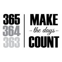 Rienda Libre Graphics - Decomural Make The Days Count Motivational Ws-51253