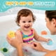 thumbnail image 4 of Juguetes de baño PUPTILY, paquete de 6, sin agujeros, ajustables para niños de 1 a 3 años, 4 of 7