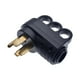 thumbnail image 3 of Enchufe macho RV de 50 amperios, NEMA 14-50P de alta resistencia, mango de diseño ergonómico, nailon profesional, duradero, 125/250V para remolque, 3 of 5