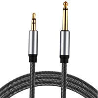Bothyi - Cable Estéreo De 1/4 Mono A 3,5 Mm Cable Ts De 1/4 De Pulgada A Trs De 3,5 Mm Para Amplificador