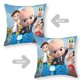 thumbnail image 2 of Bebé Jefe 3 Fundas de almohada de terciopelo con tema, regalos de funda de almohada, decoración para el hogar, cojín de lanzar, regalo de cumpleaños para fans y parejas. 40cm x 40cm., 2 of 6