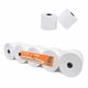 thumbnail image 1 of Rollos de papel blanco para cajas registradoras de 58 mm x 45,75 m (paquete de 5), 1 capa, 1 of 1