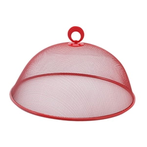 Bothyi - Malla Metálica Reutilizable Para Alimentos, Ideal Para El Hogar, Fiestas Y Aperitivos, Color Rojo