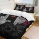 thumbnail image 1 of Hellsing Anime Home Bed 3-piece Set Classic Japanese Anime Polyester Wash Student Dormitory Set, 1 of 5