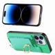 thumbnail image 5 of Funda Magnética Para Iphone 14 Pro Max Con Billetera Y Anillo Protector Resistente Verde, 5 of 5