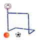 thumbnail image 3 of Aro De Baloncesto Con Red De Portería De Fútbol Para Niños, Centro De Actividades Deportivas, Color Blanco, 3 of 3