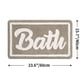 thumbnail image 1 of 1pc Absorbent Non-Slip Bathroom Mat - Soft Plush Rug for Home and Bathroom - Machine Washable and Thickened Door Carpet - Perfect for Home Decor and Comfort, 1 of 5