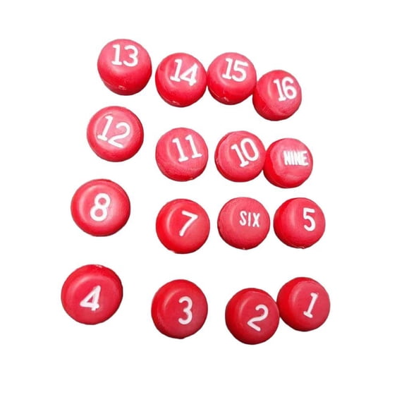 Dados Numéricos De Billar Tally Balls Para Sala De Billar Kelly Pool Pea Pool