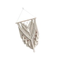 Bothyi - Tapiz Bohemio Para Decoración De Pared Con Cuentas Tejidas En Macramé Para Colgar En La Pared