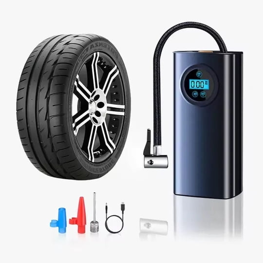 Startechoffice - Compresor De Aire Portátil 12v Digital Inflador Multiuso Para Uso Diario