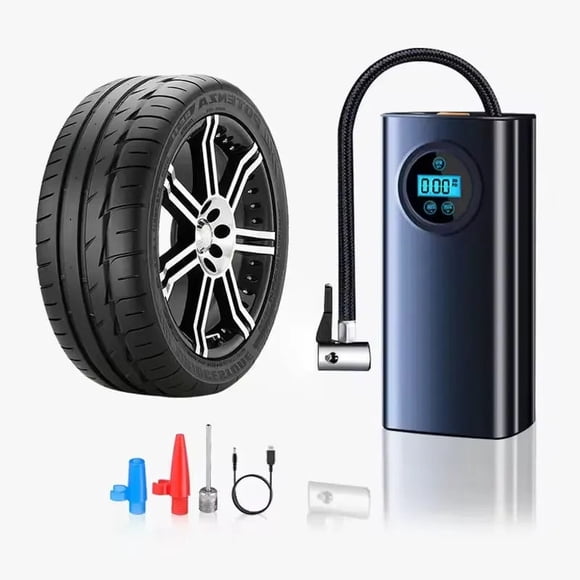 Compresor de Aire Portátil 12V Digital Inflador Multiuso para uso diario