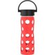 thumbnail image 4 of Botella de vidrio Lifefactory de 500 ml, libre de BPA, con funda, color Poppy, 4 of 5