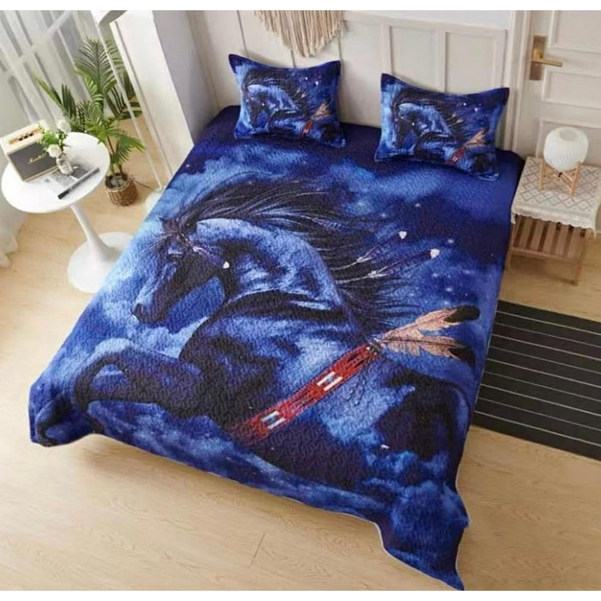 Todo Hogar Santiago De Chile - Cubrecama De Microfibra Estampado 2 Plazas - 032