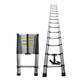 thumbnail image 1 of ESCALERA TELESCOPICA MIRLO 12 PELDAÑOS PLEGABLE 150KG 4,1M, 1 of 2