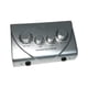 thumbnail image 2 of Mezclador De Sonido Karaoke Audio Echo Con Doble Canal De Micrófono Plateado, 2 of 3