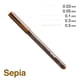 thumbnail image 2 of Multiliner Sepia desechable 0.5 mm, 2 of 2