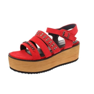 Sandalia Roja Vía Franca