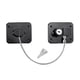 thumbnail image 3 of Cerradura De Seguridad A Prueba De Niños Gabinetes Restrictor De Puerta Cerradura De Congelador Para Oficina Hogar Negro, 3 of 5