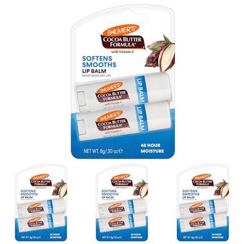 Bálsamo Labial Palmer'S Cocoa Butter Formula Spf 15, Paquete 2X4