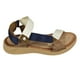 thumbnail image 3 of Sandalias Bajas de Mujer Ajustables TGH03 Azul, 3 of 5