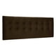 thumbnail image 2 of Respaldo Botone Felpa King Chocolate, 2 of 5