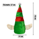 thumbnail image 3 of Gorro Duende Elfo Con Orejas Navideño Talla Única Navidad 2025, 3 of 4