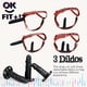 thumbnail image 2 of 1 Set Of 3 Removable Silicone Dildos With Harness Belt, Adult Sex Toys, 2 of 4