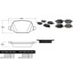 thumbnail image 2 of Pastillas Freno para auto Alfa Romeo GT 2003-2010 Trasero, 2 of 4