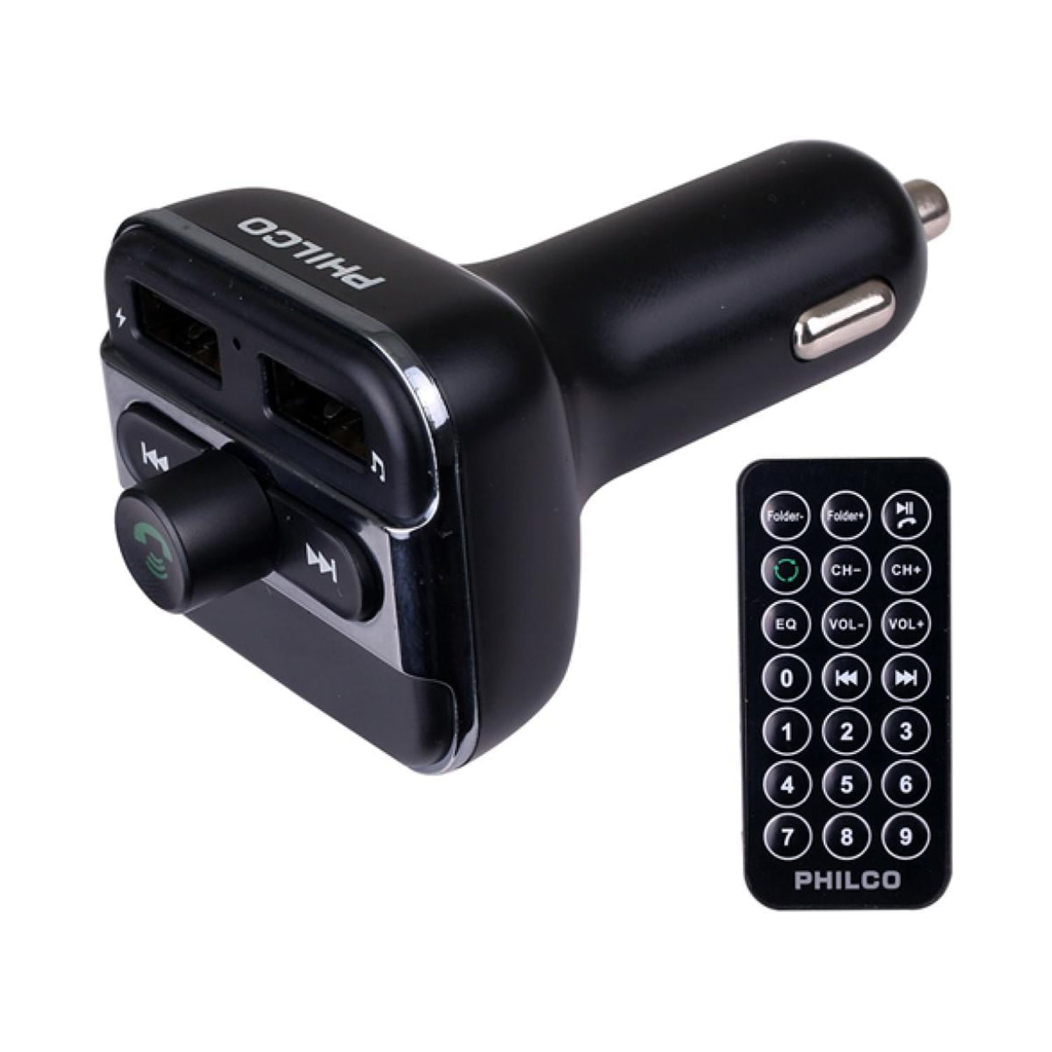 Philco - Transmisor Bluetooth Fm Sd Usb Manos Libres